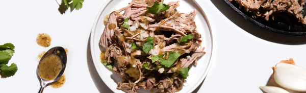 Slow Cooker Tomatillo Pork Tacos