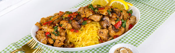 Chicken Marsala Spaghetti Squash