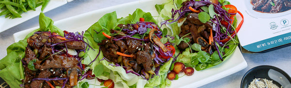 Bulgogi Lettuce Wraps with Korean BBQ Beef