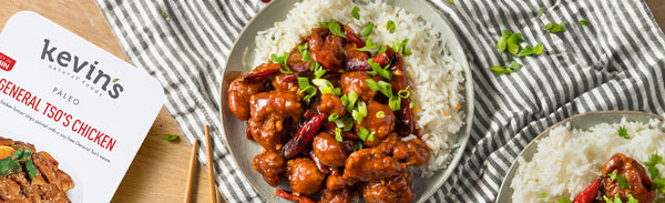 General Tso's Chicken and Kale Bowl