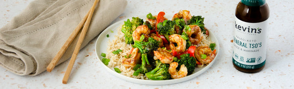 General Tso’s Shrimp Stir Fry