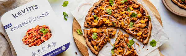 Korean BBQ Chicken Pizza