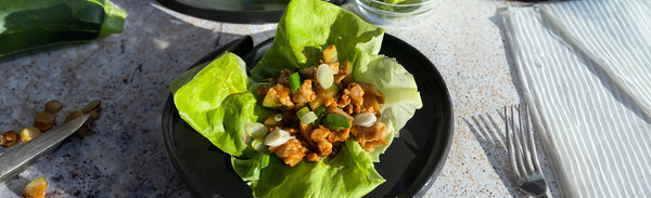 Kung Pao Lettuce Wraps