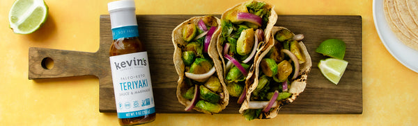 Teriyaki Brussels Sprouts Tacos