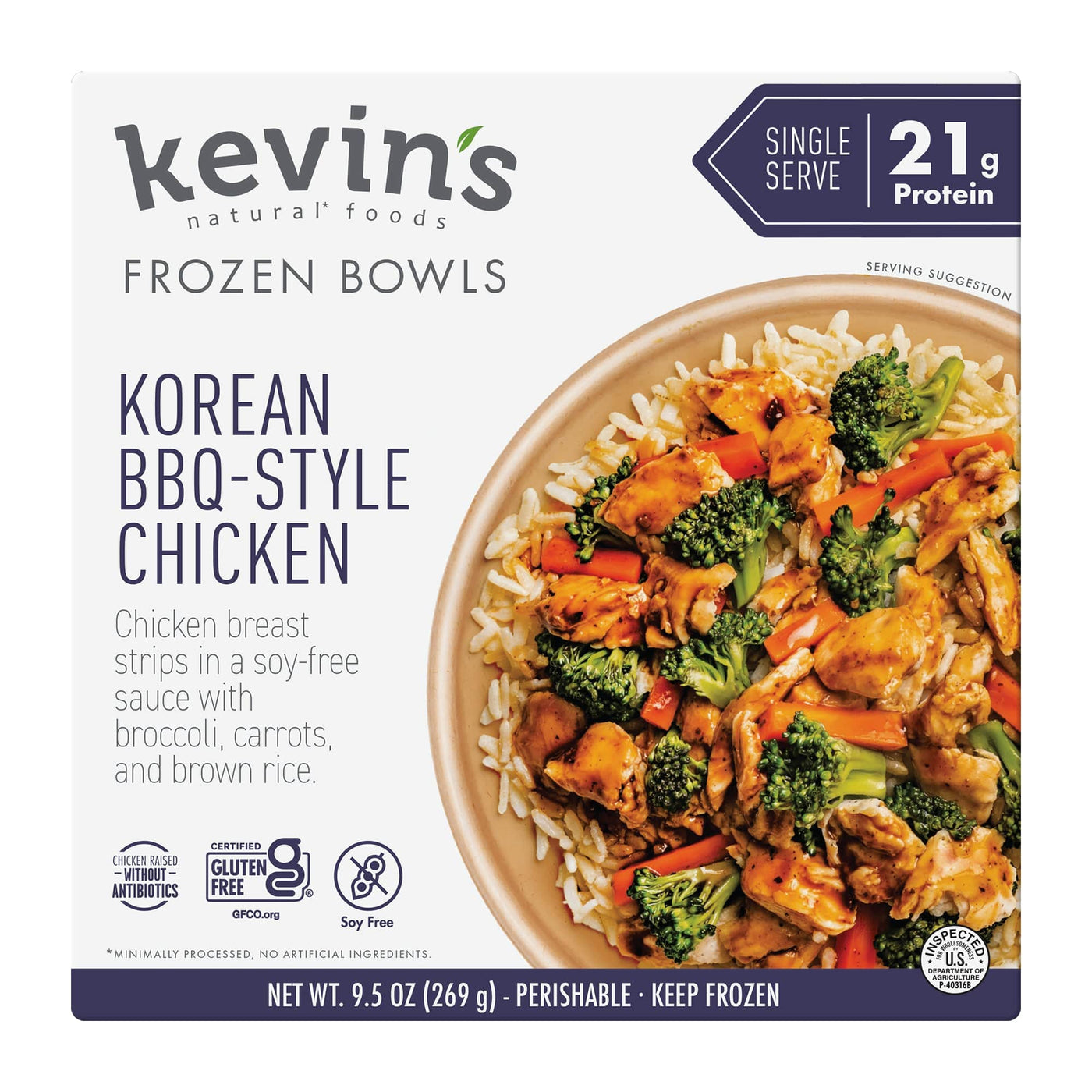 Korean BBQ-Style Chicken Frozen Bowl