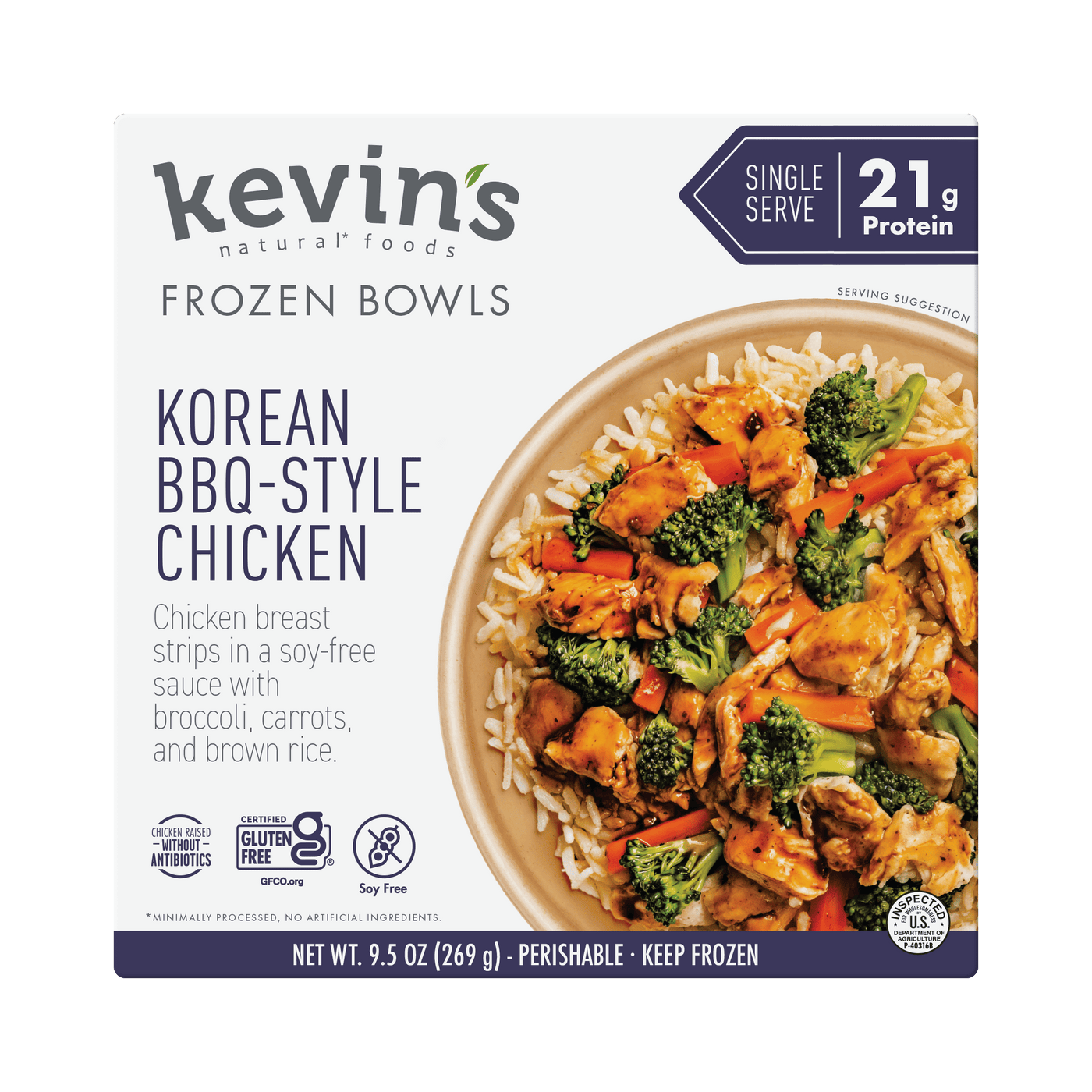 Korean BBQ-Style Chicken Frozen Bowl