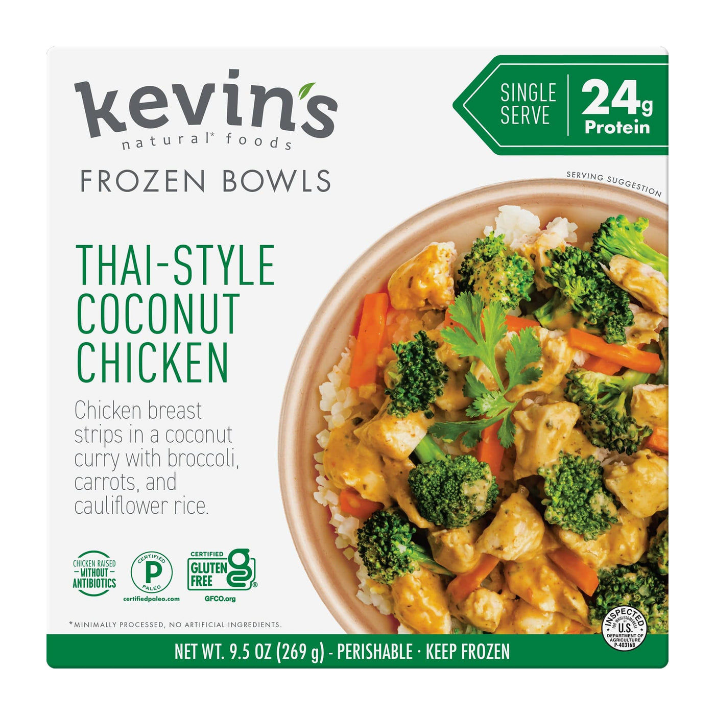 Thai-Style Coconut Chicken Frozen Bowl