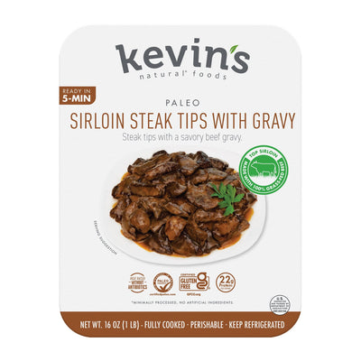 Sirloin Steak Tips with Gravy